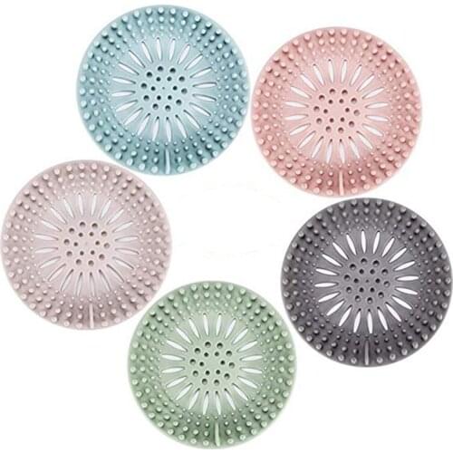 3 pack Hair Catcher Durable Silicone Hair Stopper Shower Drain Covers Easy to Install and Clean Suit for Bathroom Bathtub