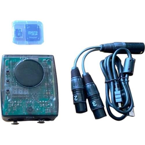 2020 DVC4 GZM Virtual Controller USB to DMX512 Controller DMX Lighting Interface for Disco DJ Stage Lighting
