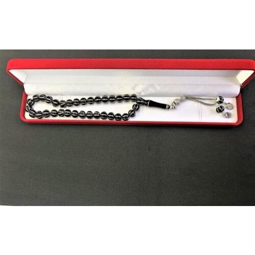 OLTU STONE ROUND WATERMELON SLICE MODEL TESPİH