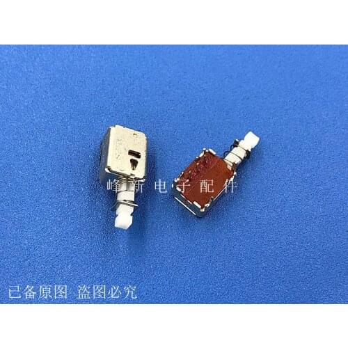 Original new 100% 700. 048A Japan eccentric 3pin self-locking key switch with lock touch piano key button switch gently