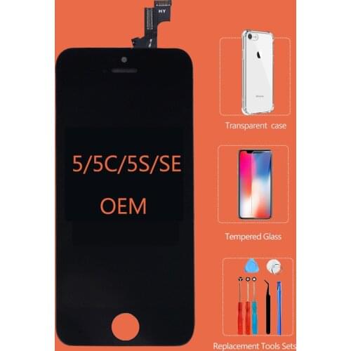 100% OEM AAAA Original LCD Screen For iPhone 5 5S 5C SE Screen LCD Display Digitizer Touch Module iPhone5 5S 5C SE Replacement