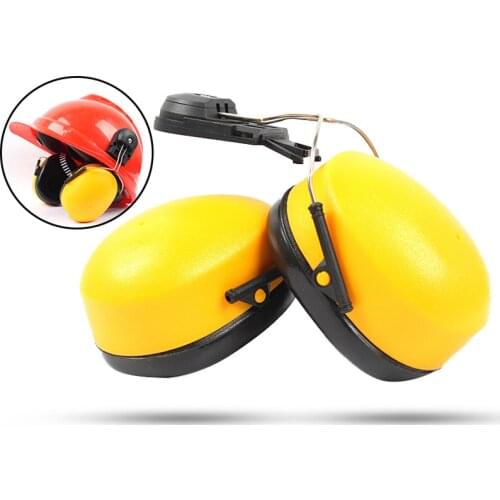 Working Ear Muffs on Helmert Construction Anti Noise Hearing Protection Sound Proof NRR 29db Only Use on Helmet Free Shipping