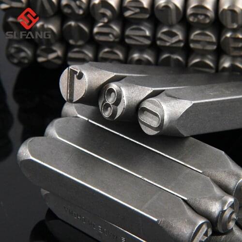 Number Die Letter Steel Stamp Punch 1.5mm ALPHABET Jewelers leather Set Choice 9pcs/lot