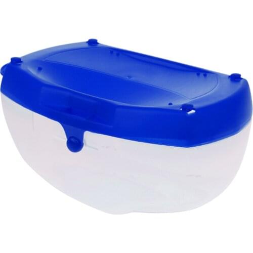 Heavy Duty Hard Plastic Scuba Dive Diving Mask Storage Box Case Snorkeling Goggles Swim Glasses Protector Container Transparent