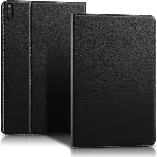 Smart Protective Case For Huawei MatePad 11 2021 10.95" DBY-W09 L09 Tablet Leather Cover Cowhide Flip With Auto Sleep Wake Case