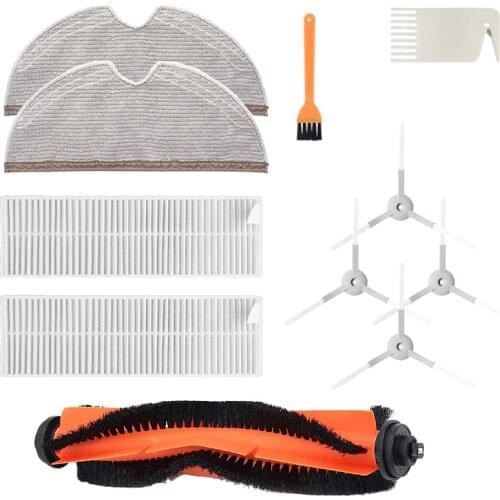 Main Rolling Brush Side Brush Hepa Filter Mop Clothes For Xiaomi Mi Robot Sweeping Vacuum-Mop Essential G1 Cleaner Spare Parts