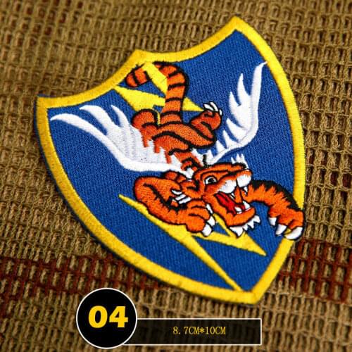 WWII Us Air Force Flying Tigers Avg Badge Patch Insignia Military Army armyshop2008