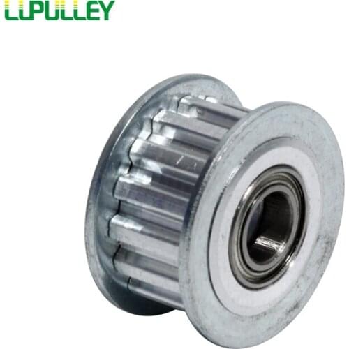 LUPULLEY XL 15T Without Step Timing Pulley 15 Tooth AF Pulley Without Step Finished Hole 3/4/5/6/7/8 /9mm With Bearings