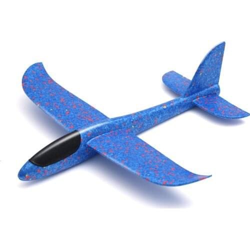 48CM Hand Throw Flying Glider Plane Foam Toy 35CM Big Aeroplane Model EPP Outdoor Sports Planes Fun Toys For Kids Game TY0321