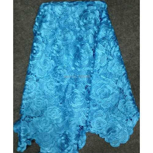 Guaranteed quality African cotton fabric French Swiss Voile Cotton African Cord Lace Fabric for sewing wedding gift dress#C