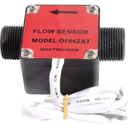 G3/4 Oval Gear Flowmeter Water / Oil Chemical Sensor Switch