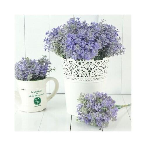 Hot sale purple jewelry simulation flowers decoration real touch flower artificial flowers for living room
