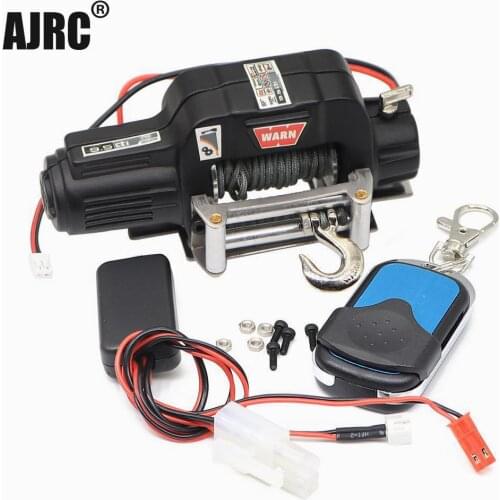 RC Metal Automatic Double Motor Simulated Winch For 1/10 RC Crawler Car Axial SCX10 TRAXXAS TRX4 RC4WD D90 D110 TF2 TRX-6 CC01