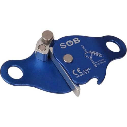 Mini Rope Grab, Removable Cam, Easy Rope Installation, Flip Line Adjuster - for Rope Sizes 12mm - 16mm