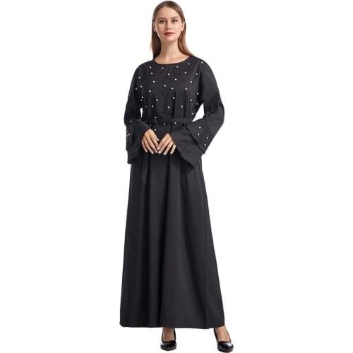 Muslim Hijab Dress Kimono Women Cardigan Eid Abaya Dubai Saudi Arabia Turkey Islamic Clothing Caftan Robe Longue Femme Musulmane