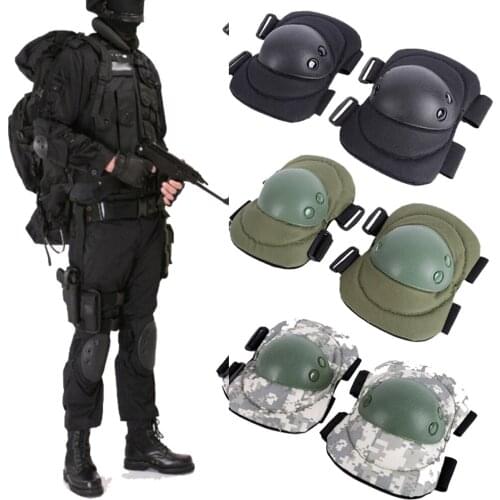 Tactical Combat Protective Pad Set Gear Sports Military Knee Elbow Protector Elbow & Knee Pads for Adult