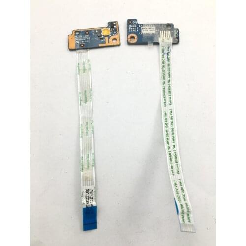 Original For Lenovo E40 E40-30 E40-70 E40-45 E40-80 laptop Power Button Board with Cable ZIWE1 LS-B099P Repairing Accessories