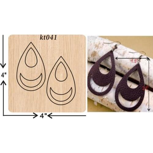 Earrings cutting dies 2019 new die cut &wooden dies Suitable for common die cutting machines on the market
