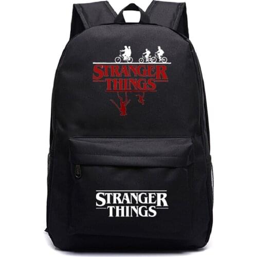 Plecak Sac A Dos Tassen Fashion Anime Mochila Stranger Things Backpack Men 4 Girls Laptop Back To School Bag Travel Bookbag