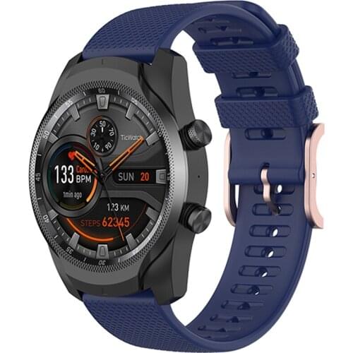 For Ticwatch Pro/Ticwatch Pro2020/Ticwatch GTX Watch 22MM Watch Strap Replacement Wrist Band