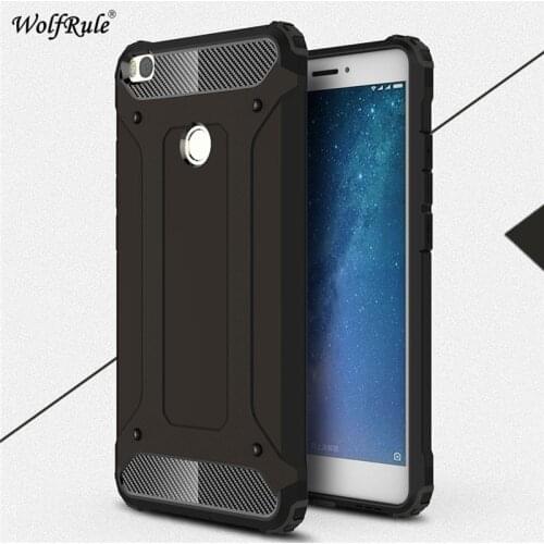 For Xiaomi Mi Max 2 Case For Xiaomi Mi Max2 Cover Anti-knock Silicone + Plastic Case For Xiaomi Mi Max 2 Case For Xiaomi MiMax 2