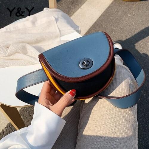 Y&Y Small bag Korean style female bag new trendy fashion messenger women chest bag ins lady waist bag crossbody bags