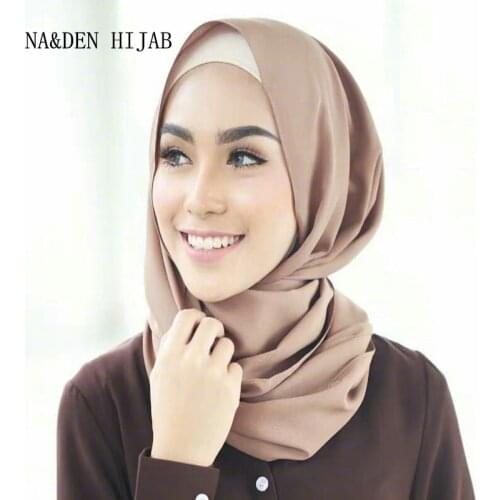 Women scarves/scarf plain bubble chiffon solid shawls headband beach hijab 55 colors hot sale Hi-Q summer muslim wraps 50pcs