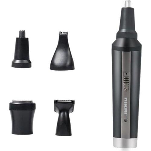 4 in1 groom kit rechargeable shaver body hair remover beard trimmer nose trimmer sideburn trimmer electric shaver hair carving