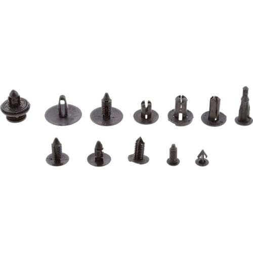 500x Car Trim Clips Plastic Fasteners Bumper Rivet Universal Auto Fastener Clips