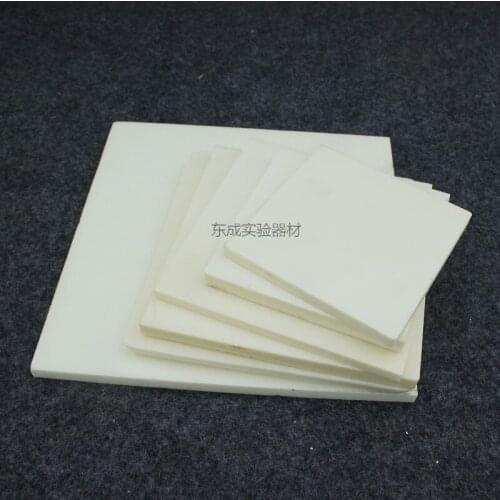 99% alumina corundum plate crucible cover high temperature furnace plate bearing plate square plate