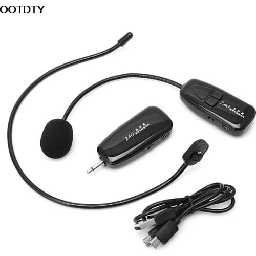 2.4G Wireless Microphone Headset Megaphone Radio Mic For Speech Loudspeaker - L060 New hot