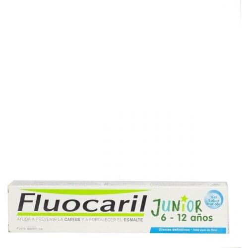 FLUOCARIL - JUNIOR 6-12 years BUBBLE gum flavor GEL (75 ML)
