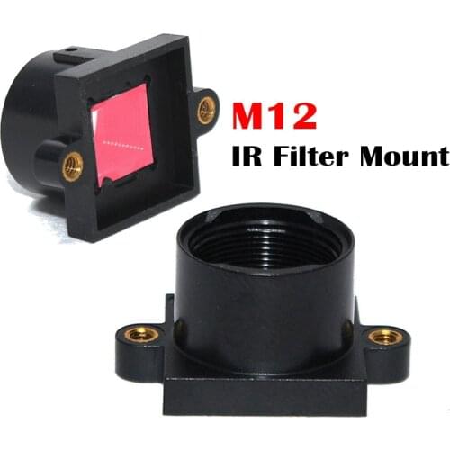 M12 Lens Mount MTV Security CCTV Camera m12 Lens Holder Bracket with 650nm IR filter Support 20mm Hole Distance PCB Board Module