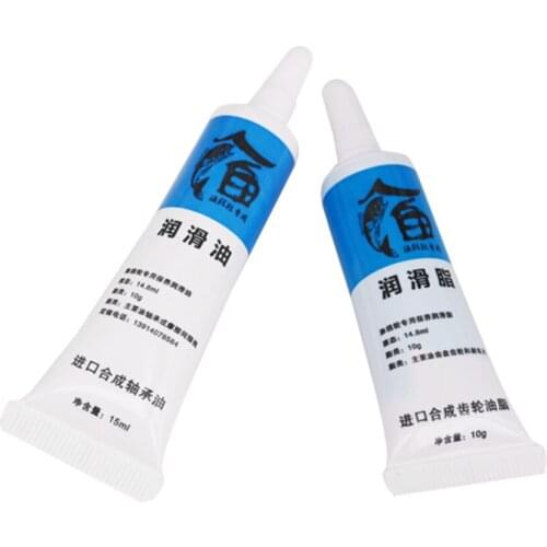 Fishing Reel Lubricant Set Lube Oil And Lube Grease Fishing Reel Bearing Gear Maintenance Baitcasting Spinning Reel Lubricant