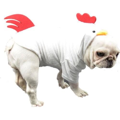 Spring Autumn Dog Clothes French Bulldog Clothing Halloween Poodle Schnauzer Pug Dog Hoodies Funny Pet Costume Coat Outfit