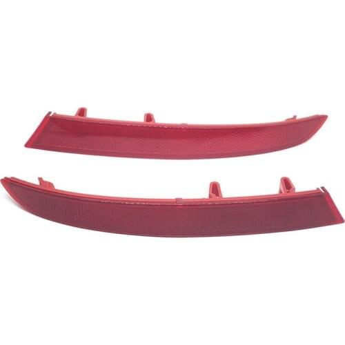 Pair Rear Bumper Reflector Strip Cover 63147419927 63147419928 for -BMW X3 2018-2019