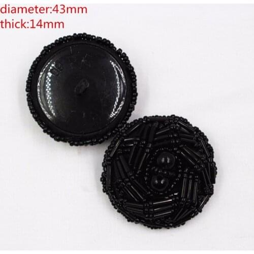 Free shipping 1pcs/Lot Dia 43mm,Chinese Frog Buttons,Mosaic glass beads,garment accessories DIY materials,1651415LS
