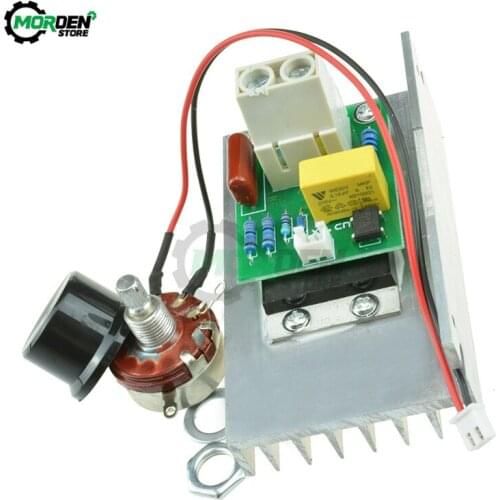 10000W AC 220V SCR Motor Speed Controller Voltage Regulator Dimmer Thermostat 100A