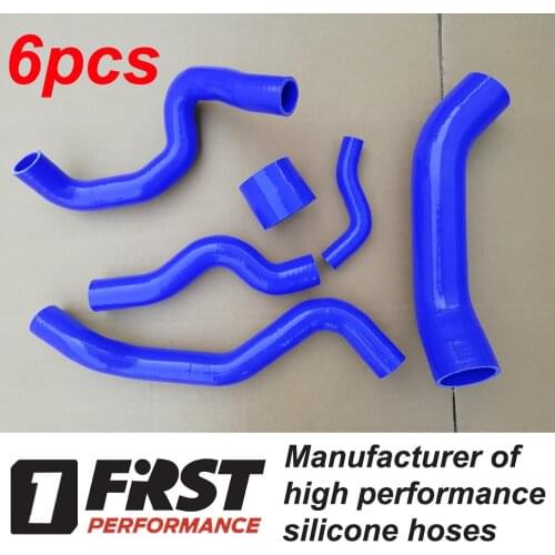 Silicone radiator heater coolant turbo hoses for MITSUBISHI Lancer Evo 456 CP9A(4G63) 99-01