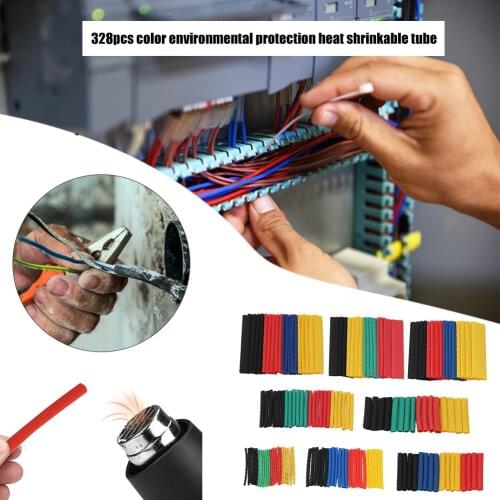 Heat Shrink Tubes Assorted Insulation Sleeving Wire Pipes Current Lead Casing Set Electronic Components Tools