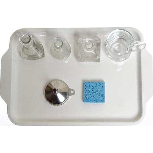Pouring Water Working W/O Funnel 1 into 3 Montessori Practical Life Materials for IC Classroom Preliminary Exercises, W/o Tray