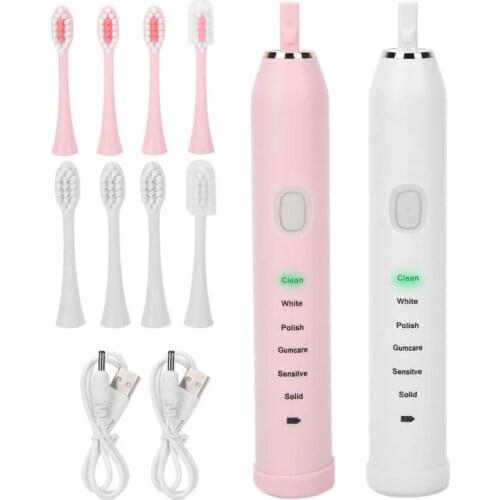 Oral Care Rechargeable Toothbrush Whitening Teeth Cleaning Portable Electric Toothbrush for Adults Oral Hygiene Care Electronic