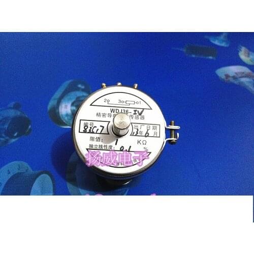 WDJ36-1V conductive plastic potentiometer WDJ36-ⅠV 0.1% precision conductive plastic sensor