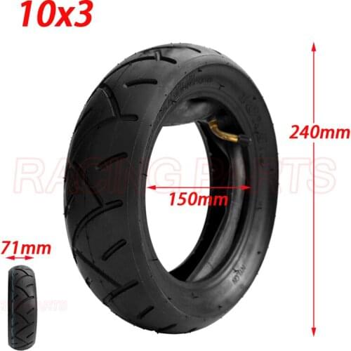 10x3.0 inner and outer tire For KUGOO M4 PRO Electric Scooter Go karts ATV Quad Speedway tyre