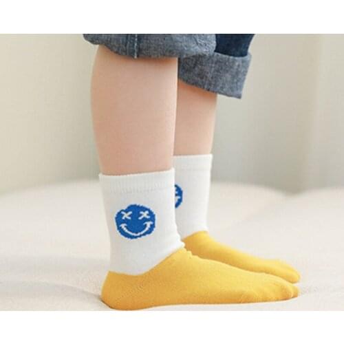 5 Pairs Baby Socks Children Socks Cotton Boys Girls Infant Socks Non-slip Newborn Socks Knee Hight Socks Tights Stockings