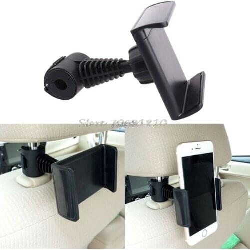 360 Degree Ratating Car/Truck Back Seat Headrest Phone Mount Holder For Cell Phone GPS Whosale&Dropship