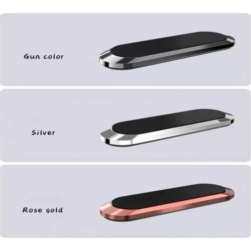 New Household Magnetic Suction Car Phone Bracket Creative Car Magnetic Air Outlet Car Metal Magnet Bracket DROPSHIPPING