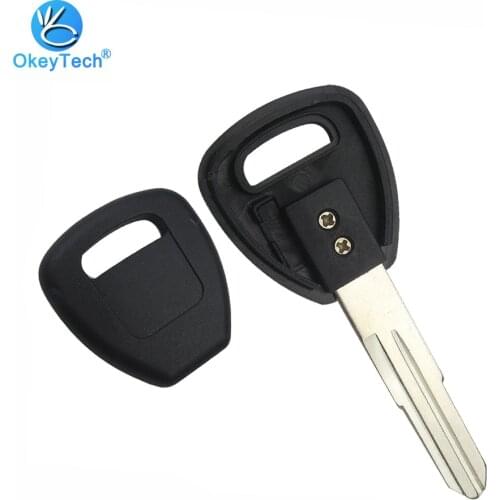 OkeyTech for Honda Key Shell Transponder No Include Chip Uncut Blank Blade Auto Car Key Cover Case Fob For Honda Accord Insight
