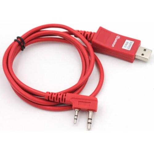 Original WOUXUN USB Programming Cable Support Win10 Win8 Win7 For KG-UV6D KG-UV8D KGUV899 walkie talkie