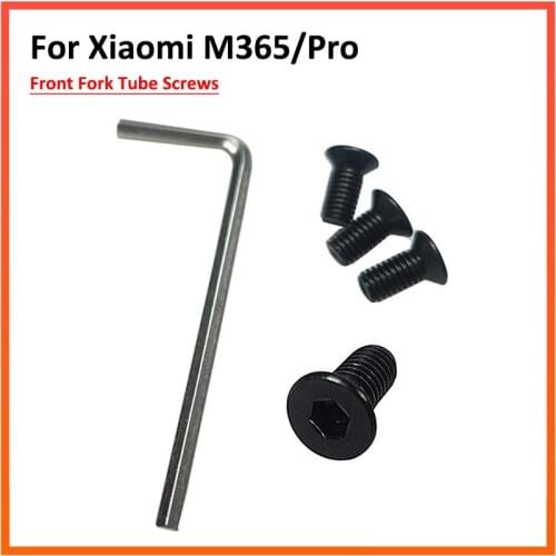 4Pcs Front Fork Tube Screws With Hexagon Handle Replacement Parts Kits For Xiaomi M365 pro 1S Electric Scooter Parts